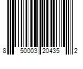 Barcode Image for UPC code 850003204352