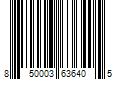 Barcode Image for UPC code 850003636405