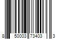 Barcode Image for UPC code 850003734033