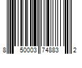 Barcode Image for UPC code 850003748832