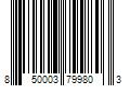 Barcode Image for UPC code 850003799803