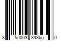 Barcode Image for UPC code 850003843650