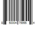 Barcode Image for UPC code 850004759554