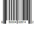 Barcode Image for UPC code 850004835142. Product Name: Omega/Vabel Citrus Ginger Inspired by Bleu de Chanel Eau De Toilette. Size 50 ml/1.7 oz