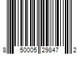 Barcode Image for UPC code 850005298472