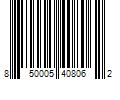 Barcode Image for UPC code 850005408062