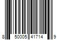 Barcode Image for UPC code 850005417149