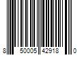 Barcode Image for UPC code 850005429180