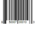 Barcode Image for UPC code 850007000103