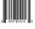 Barcode Image for UPC code 850007042165