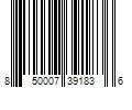 Barcode Image for UPC code 850007391836