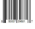 Barcode Image for UPC code 850007396817