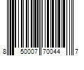 Barcode Image for UPC code 850007700447