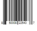 Barcode Image for UPC code 850008225437