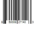 Barcode Image for UPC code 850008271403