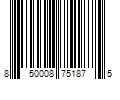 Barcode Image for UPC code 850008751875