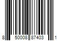 Barcode Image for UPC code 850008874031