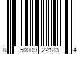 Barcode Image for UPC code 850009221834