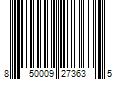 Barcode Image for UPC code 850009273635