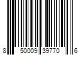 Barcode Image for UPC code 850009397706