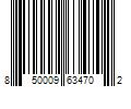 Barcode Image for UPC code 850009634702