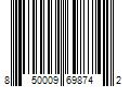 Barcode Image for UPC code 850009698742