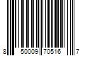 Barcode Image for UPC code 850009705167