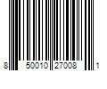 Barcode Image for UPC code 850010270081