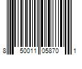 Barcode Image for UPC code 850011058701