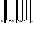 Barcode Image for UPC code 850011364208