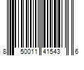 Barcode Image for UPC code 850011415436