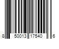 Barcode Image for UPC code 850013175406