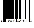 Barcode Image for UPC code 850014204792