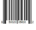 Barcode Image for UPC code 850020056002