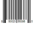 Barcode Image for UPC code 850020553860