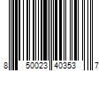 Barcode Image for UPC code 850023403537