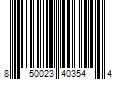 Barcode Image for UPC code 850023403544