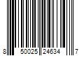 Barcode Image for UPC code 850025246347