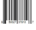 Barcode Image for UPC code 850027378107