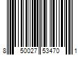 Barcode Image for UPC code 850027534701