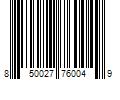 Barcode Image for UPC code 850027760049