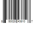 Barcode Image for UPC code 850028438107