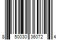 Barcode Image for UPC code 850030360724