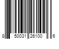 Barcode Image for UPC code 850031261006