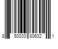 Barcode Image for UPC code 850033806021