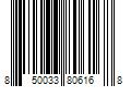 Barcode Image for UPC code 850033806168