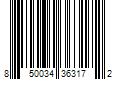 Barcode Image for UPC code 850034363172. Product Name: Hughes Auto PWD50EPO 50A Surge Protector with Epo