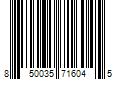 Barcode Image for UPC code 850035716045. Product Name: Kulfi Underlined Kajal Clean Waterproof Long-Wear Eyeliner Rain Check .01 oz / 0.3 g
