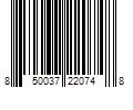 Barcode Image for UPC code 850037220748