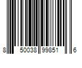 Barcode Image for UPC code 850038998516